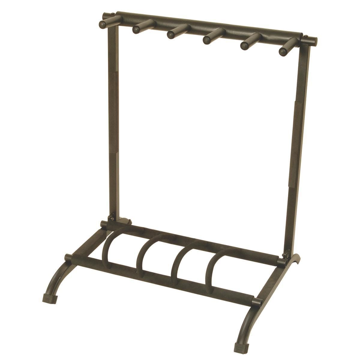 On-Stage GS7561 Five-Space Foldable Multi-Guitar Rack