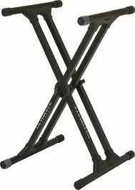 On-Stage KS8191XX Double-X Bullet Nose Keyboard Stand with Lok-Tight Construction