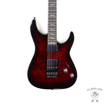 Schecter Omen Elite-6 FR in Black Cherry Burst