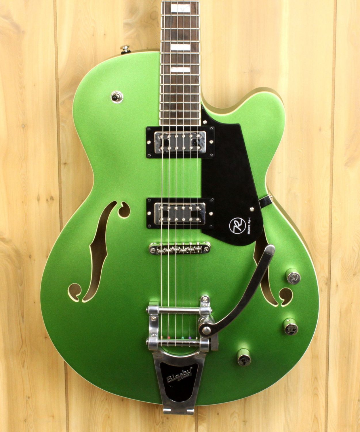 Reverend Pete Anderson PA-1 RB in Satin Emerald w/Case