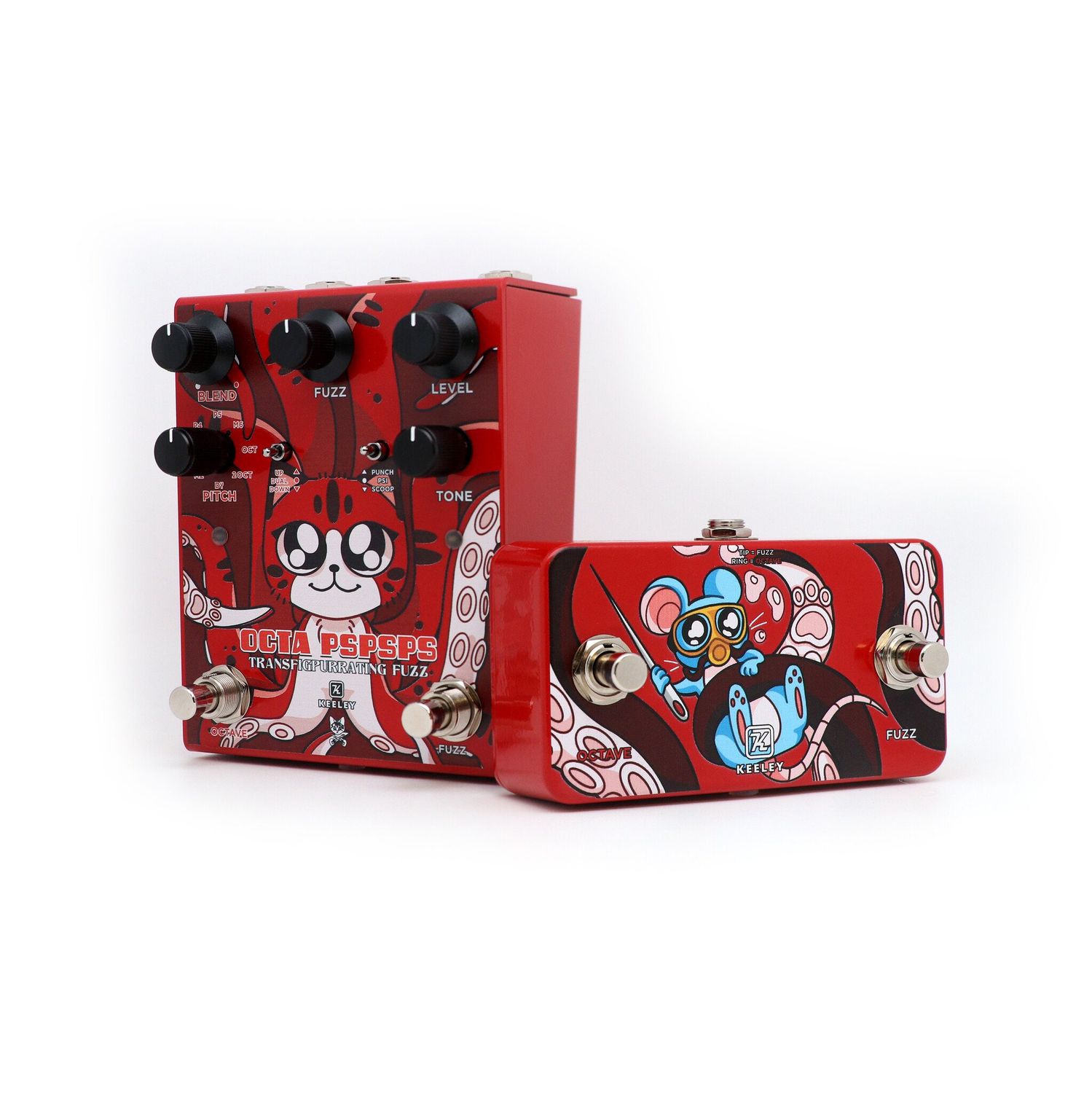 Keeley Octa Pspsps Psi Transfigurating Fuzz - B's Music Exclusive