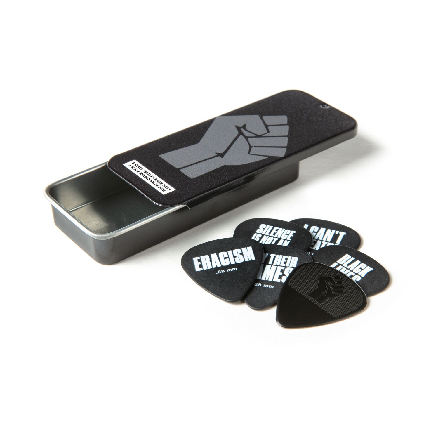 Dunlop Black Lives Matter Tortex .88mm Pick Tin