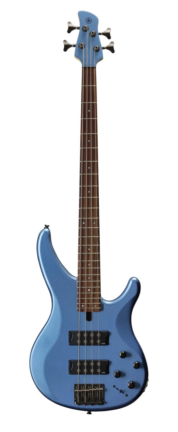Yamaha TRBX304 FTB Factory Blue, mahog body, 5-pc maple/RW nk, RW fb, M5 HB pu, 2-band EQ, Performance EQ switch
