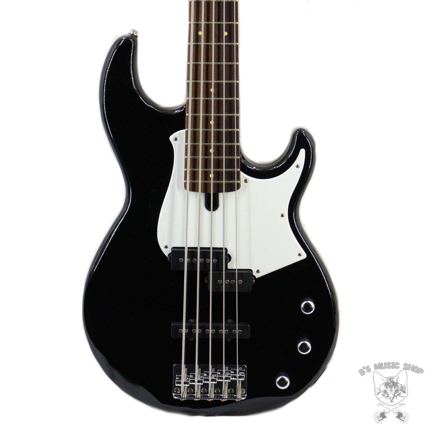 Yamaha BB235 BL Black, 5-String bolt on neck, alder body, Maple neck, ceramic pickups