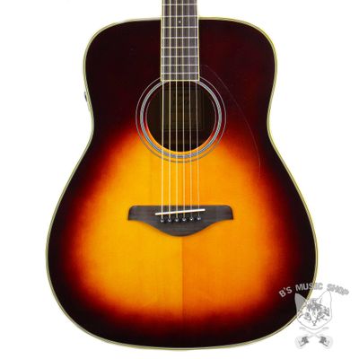 Yamaha FG-TA BS Brwn Snbrst FG Transacoustic, pass piezo, TA rvrb &amp; chrs, clear pickgrd