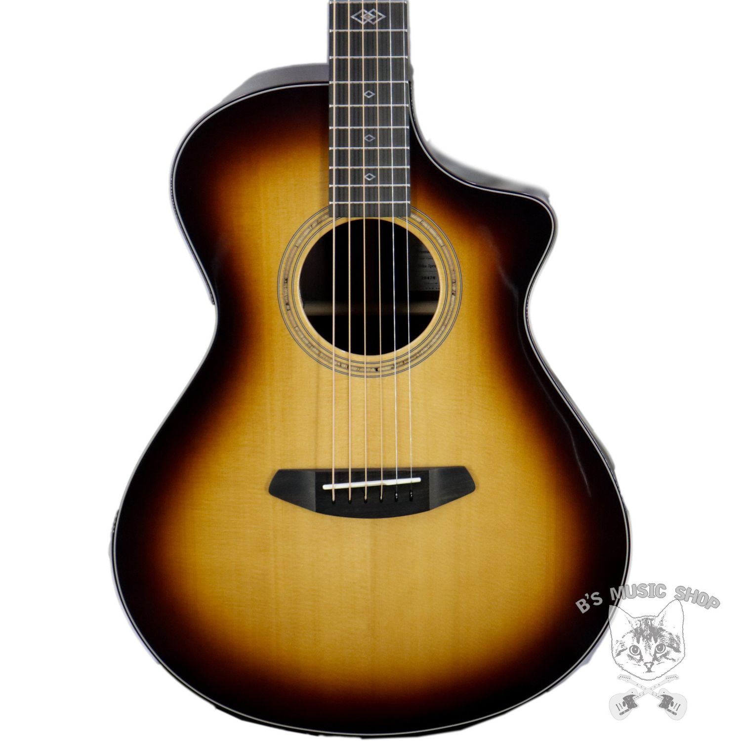 Breedlove Premier Concert Burnt Amber CE Sitka-EI Rosewood