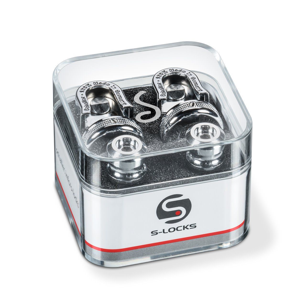 Schaller S-Locks Security Strap Locks - Chrome