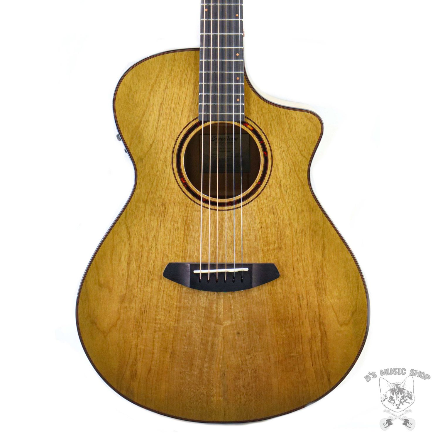 Breedlove Pursuit Exotic S Concert Sweetgrass CE Myrtlewood-Myrtlewood