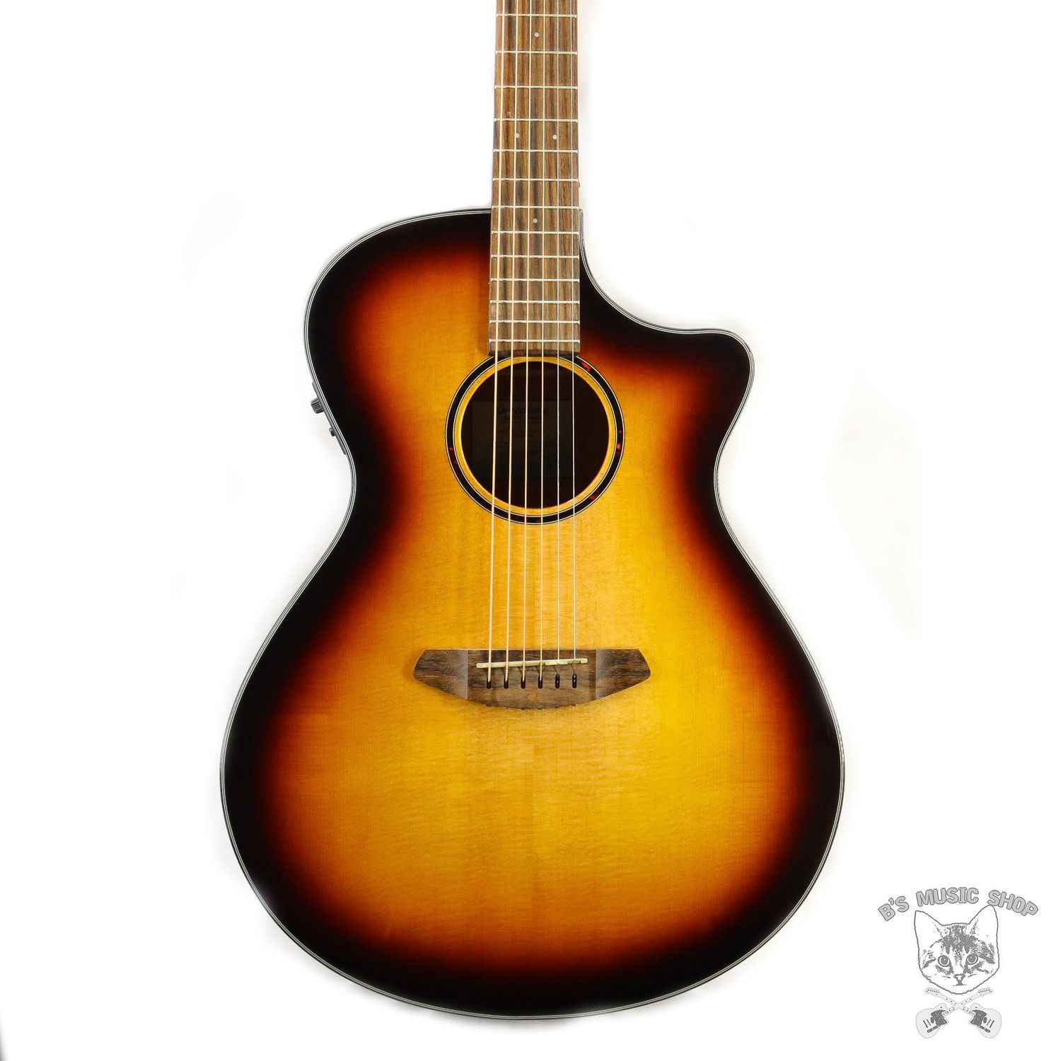 Breedlove Discovery S Concerto Edgeburst CE Sitka-African Mahogany