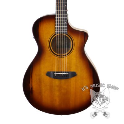 Breedlove Pursuit Exotic S Concert Tiger&#39;s Eye CE Myrtlewood-Myrtlewood