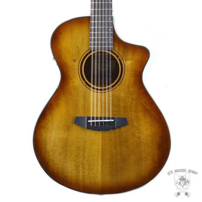 Breedlove Pursuit Exotic S Concert Amber 12 String CE Myrtlewood-Myrtlewood