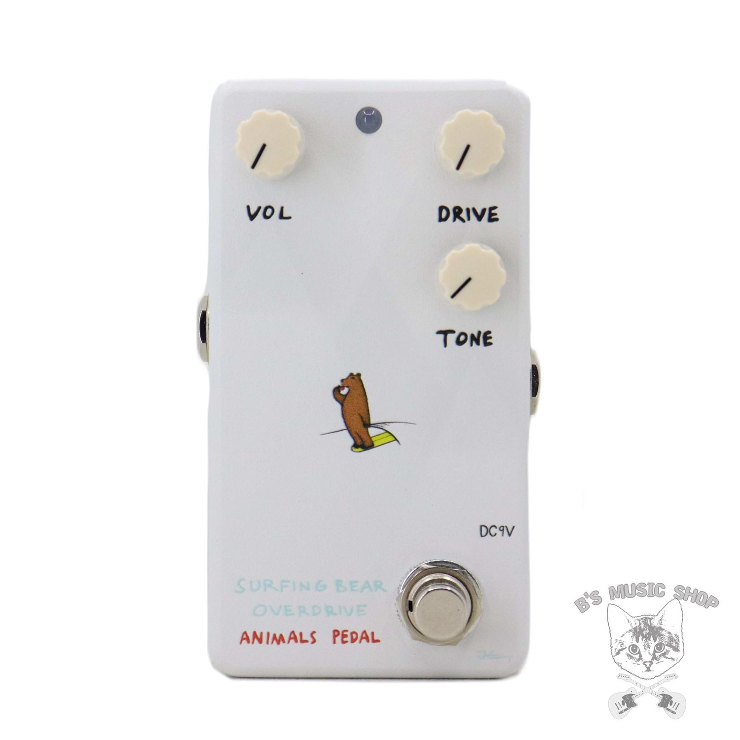 Animals Pedals Surfing Bear Overdrive V2