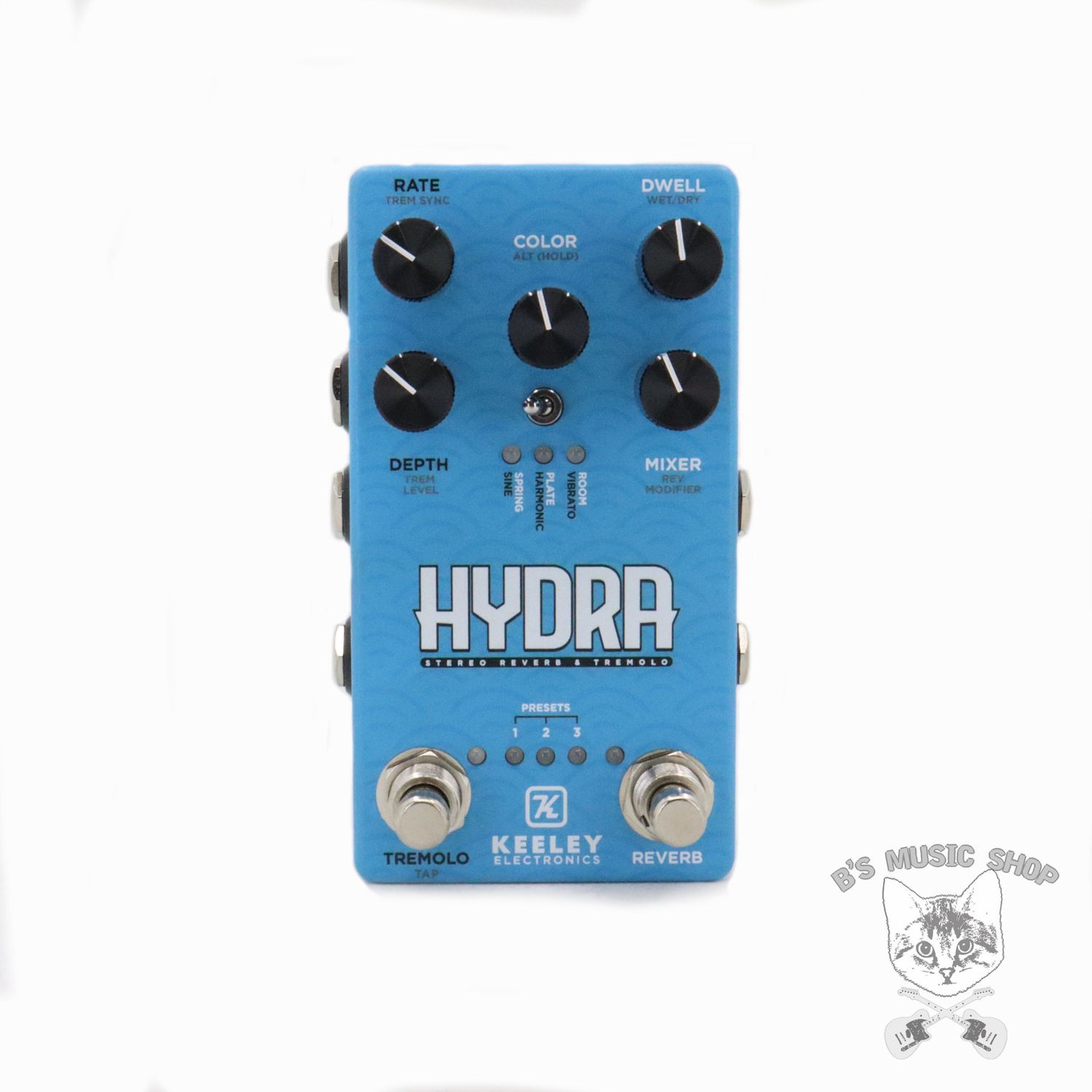 Keeley Hydra Stereo Reverb &amp; Tremolo