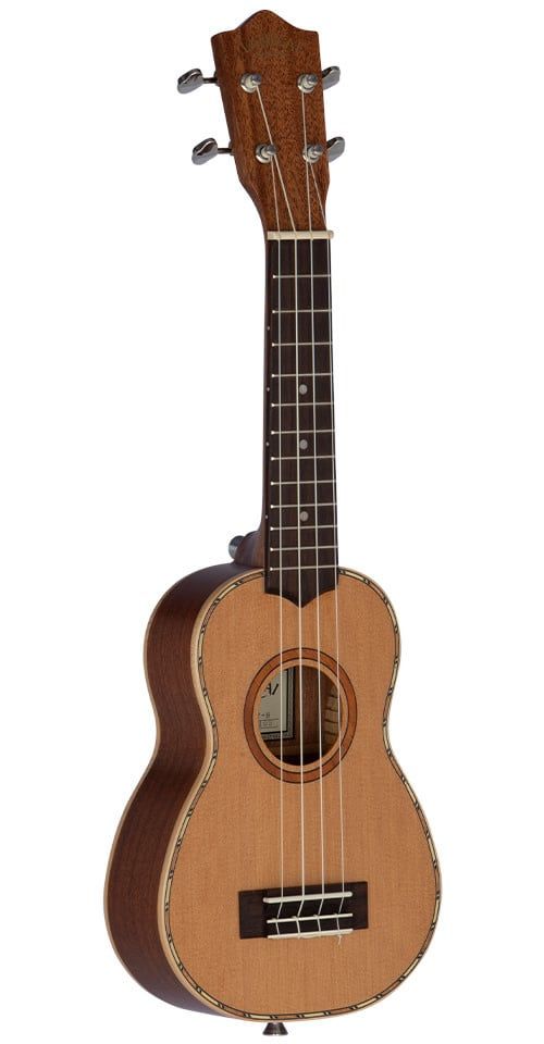 Lanikai Solid Cedar/Mahogany Soprano Ukulele w/Bag