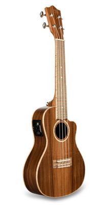 Lanikai All Solid Morado Cutaway Electric Concert Ukulele w/Case