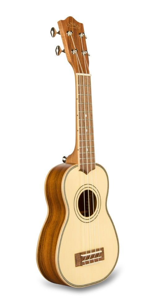 Lanikai Solid Spruce Top Soprano Ukulele w/Bag