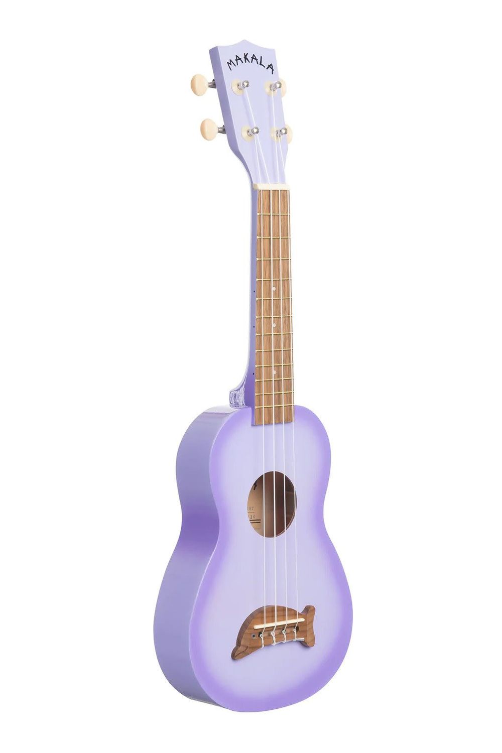 Makala Dolphin Purple Burst Soprano Ukulele [Rosewood Update]