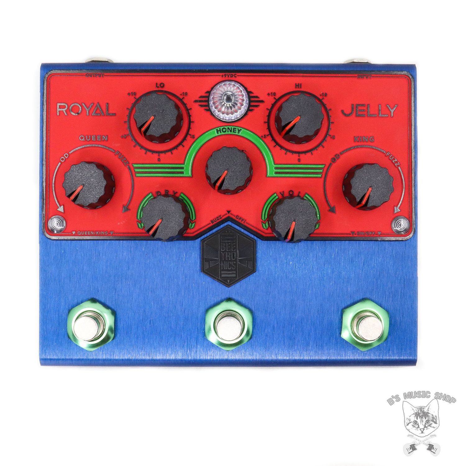 Beetronics Limited Edition “Blue Jam” Royal Jelly Overdrive/Fuzz Blender