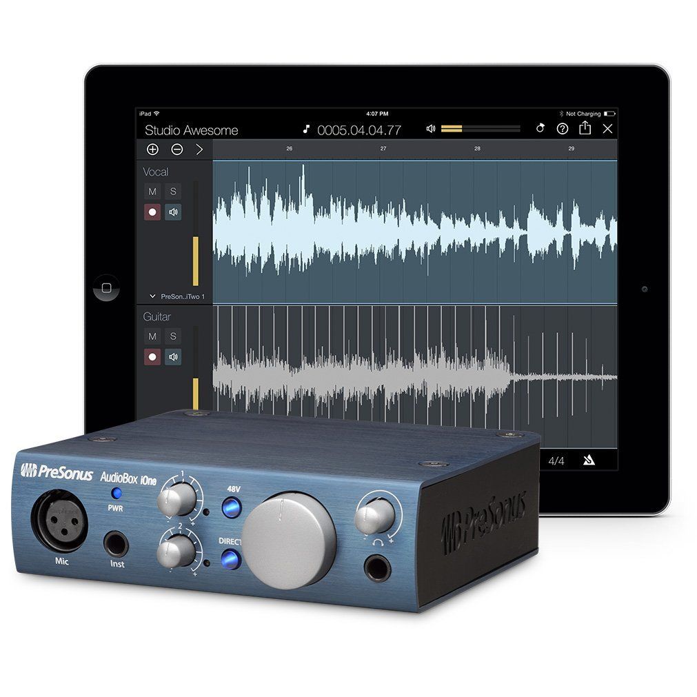 PreSonus AudioBox iOne 2x2 USB 2.0 / iOS Audio Interface
