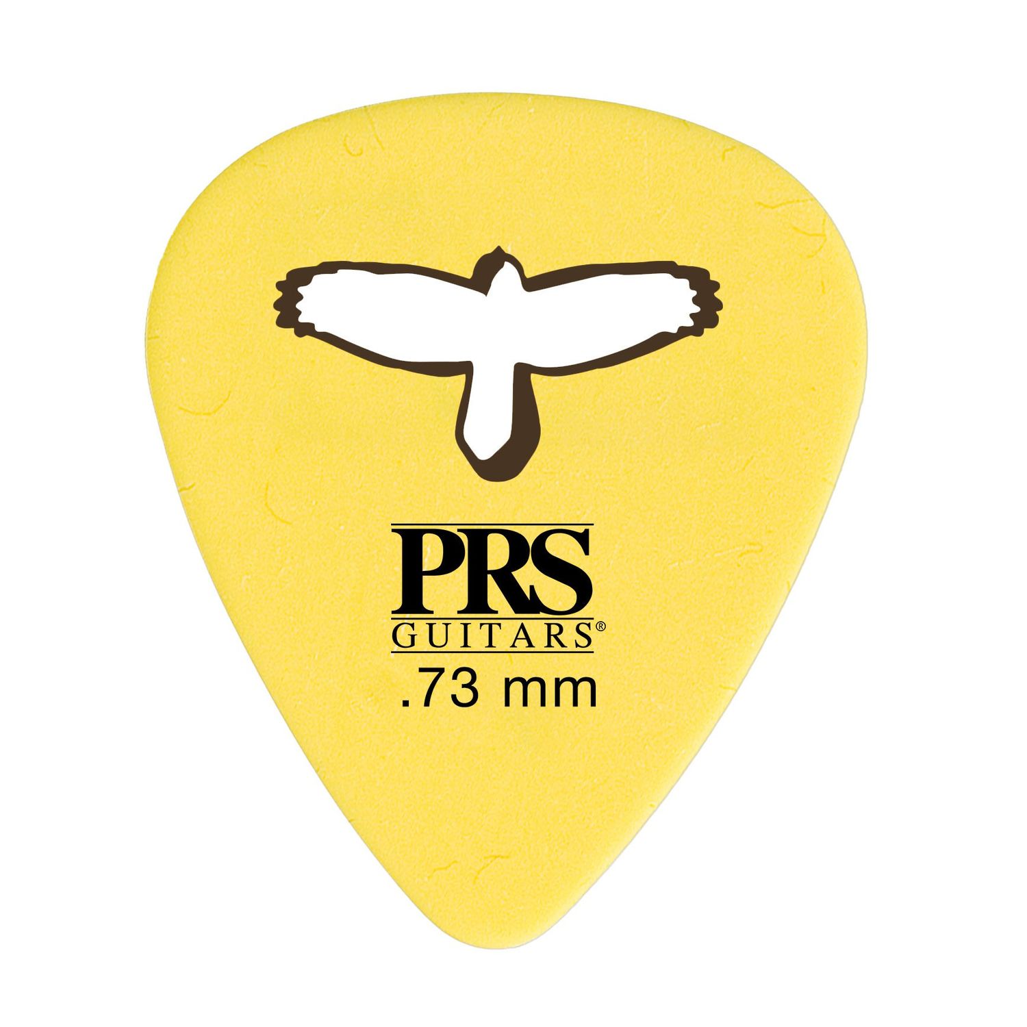 PRS Delrin Punch Picks, 12-pack, Yellow 0.73mm