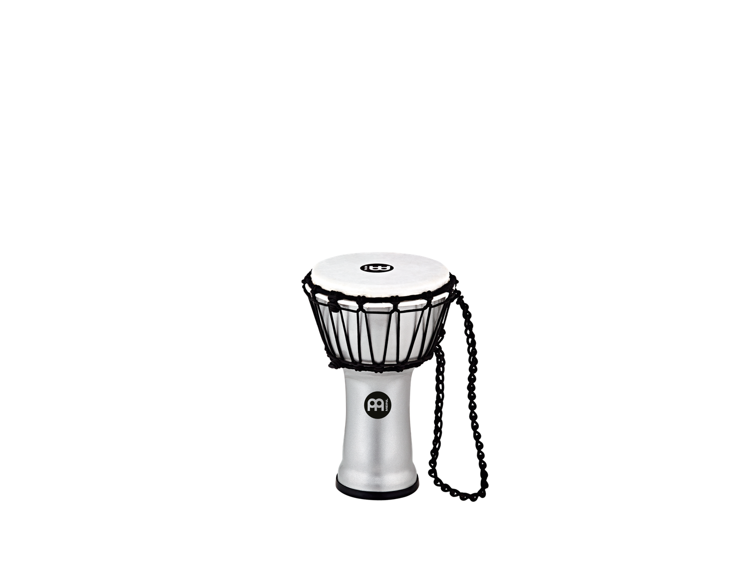 Meinl Percussion 7&quot; Junior Djembe, Silver