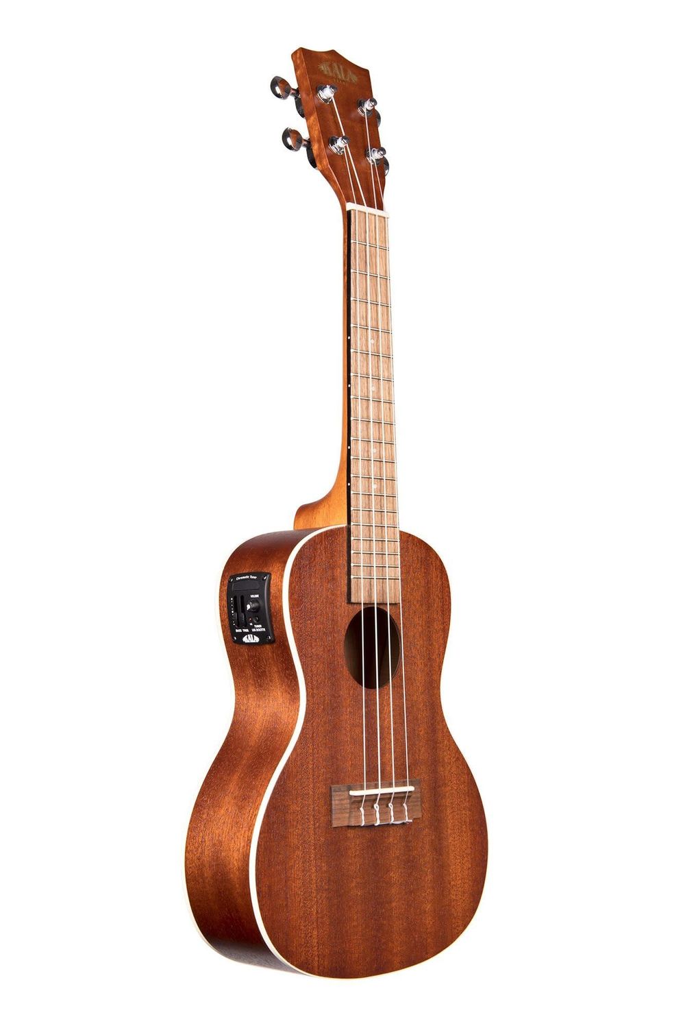 Kala Satin Mahogany Concert w/ EQ [Rosewood Update]