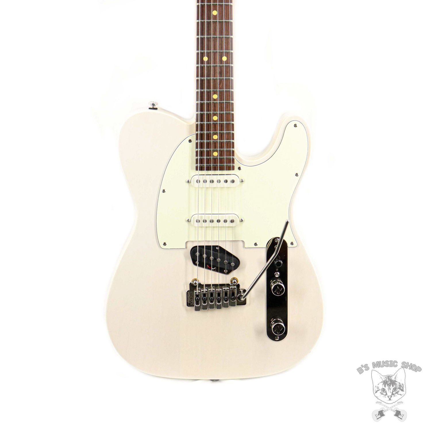 Reverend Pete Anderson Eastsider S in Satin Trans White