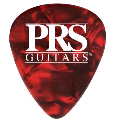 PRS Celluloid Picks, 12-pack, Red Tortoise Thin