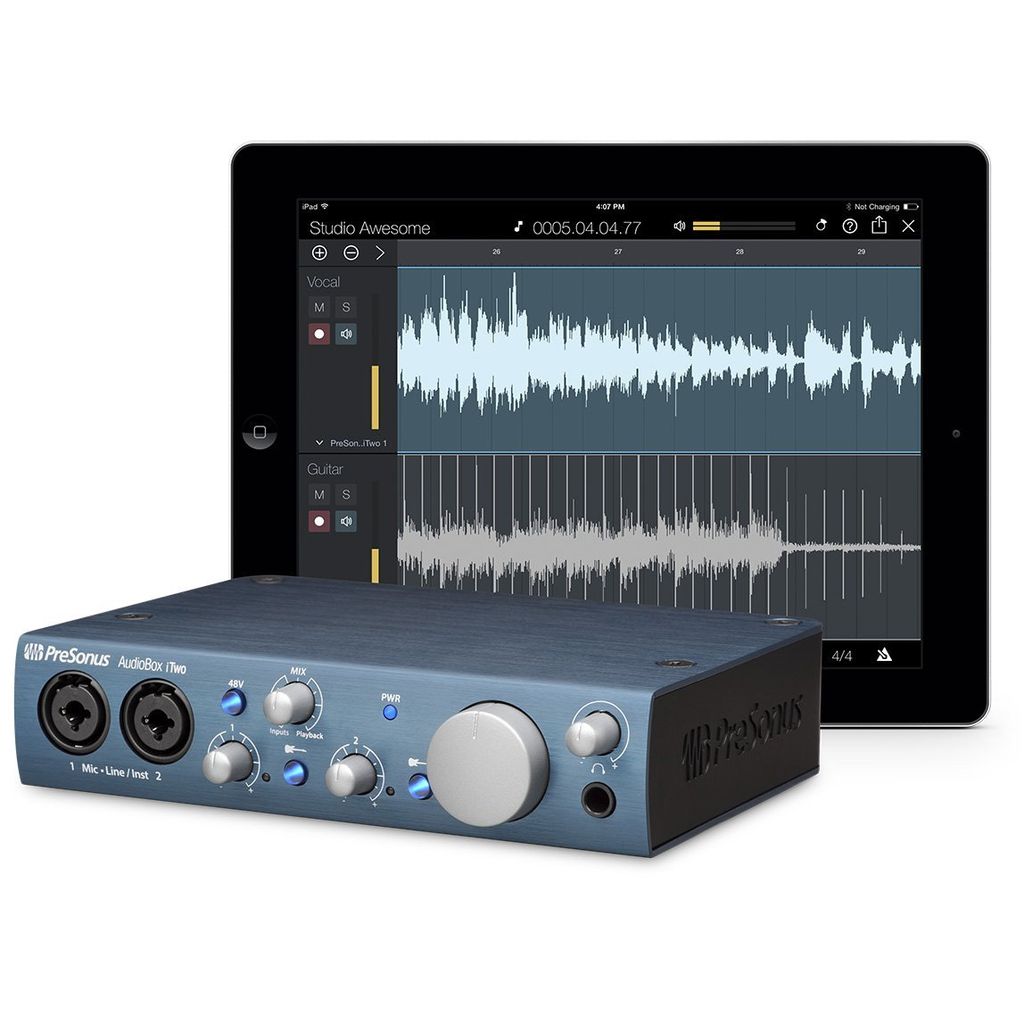 PreSonus AudioBox iTwo 2x2 USB 2.0 / iOS Audio Interface
