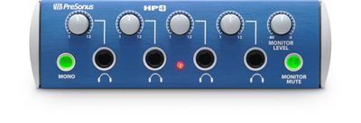 PreSonus HP4 4-Channel Headphone Amplifier (1/3U)