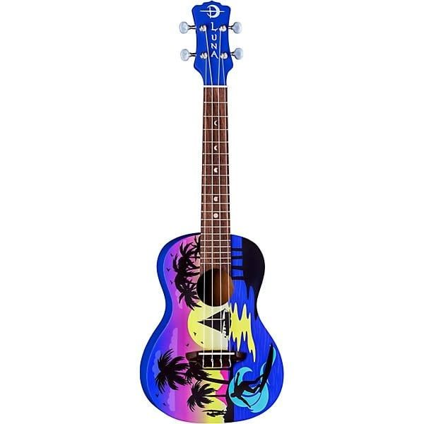 Luna Kauwela Summer Concert Ukulele w/Gig Bag