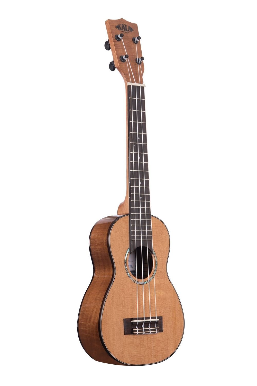 Kala Gloss Solid Cedar Top Acacia Soprano Long-Neck Ukulele