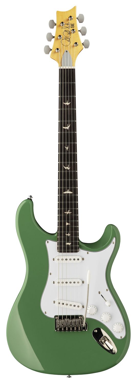 PRS SE Silver Sky in Ever Green w/Gig Bag
