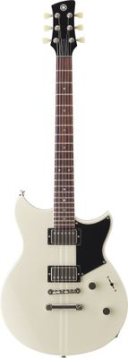 Yamaha RSE20 VW Element, Vintage White, chambered body, 3-way, dry swtch w/passive high filter
