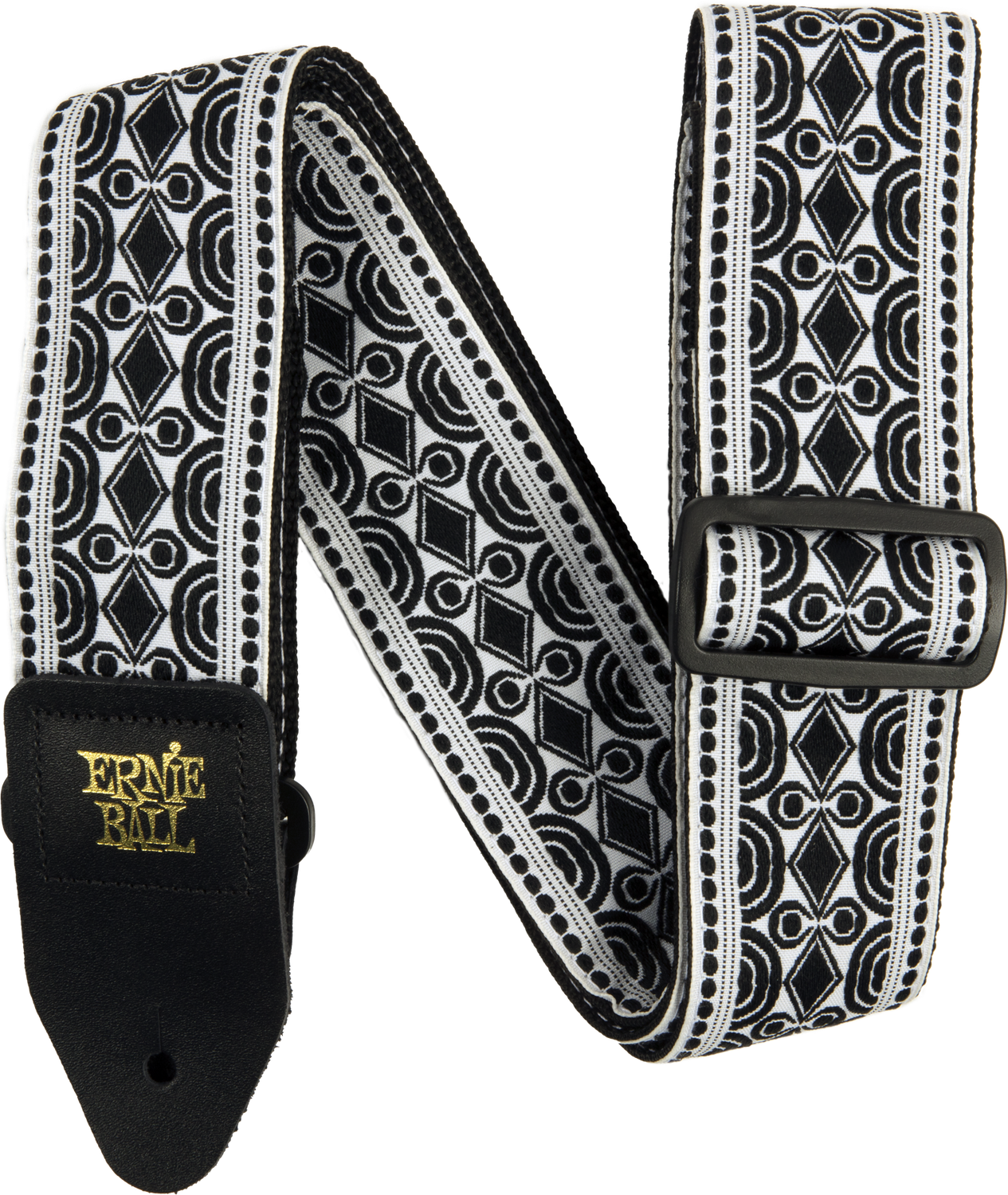 Ernie Ball Beatnik Black Jacquard Strap