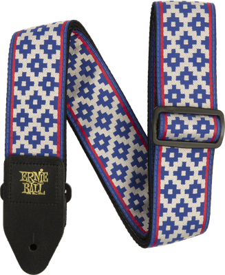 Ernie Ball Blue Crux Jacquard Strap