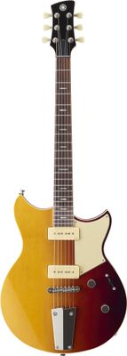 Yamaha RSS02T SSB Standard, Sunset Burst, chambered bdy, satin nck, stainlss steel frets, 5-way, focus switch (passive boost), gigbag