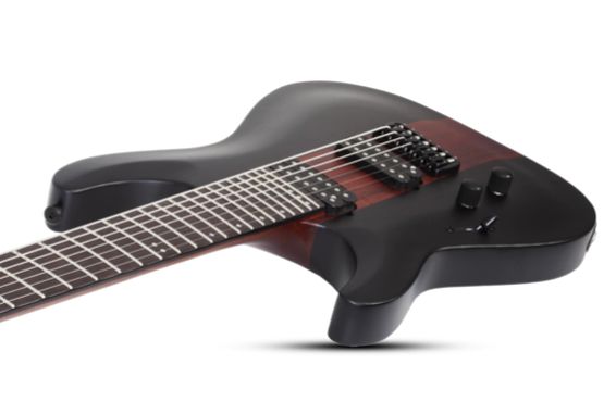 Schecter C-7 Rob Scallon Dark Roast LH