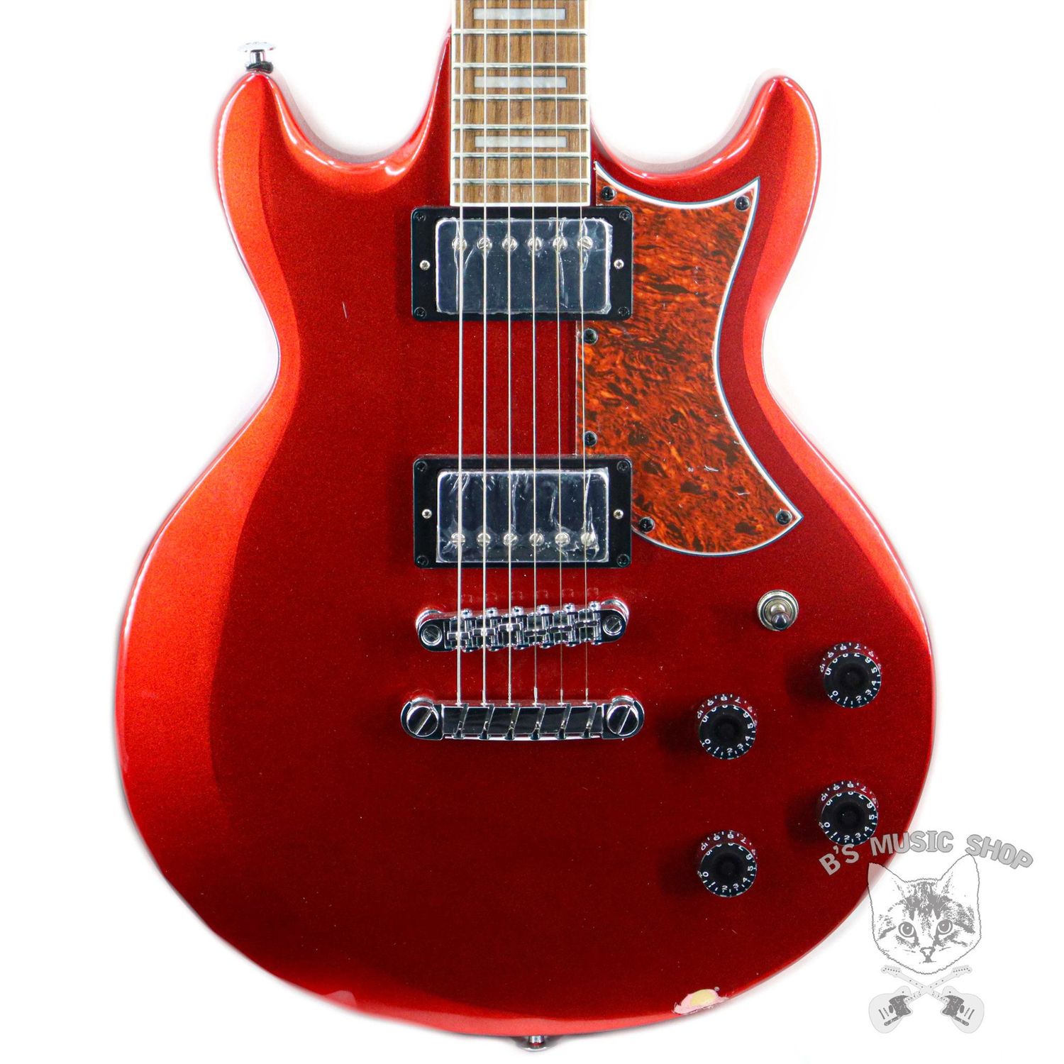 Used Ibanez AX120CA AX Standard 6str Electric Guitar - Candy Apple