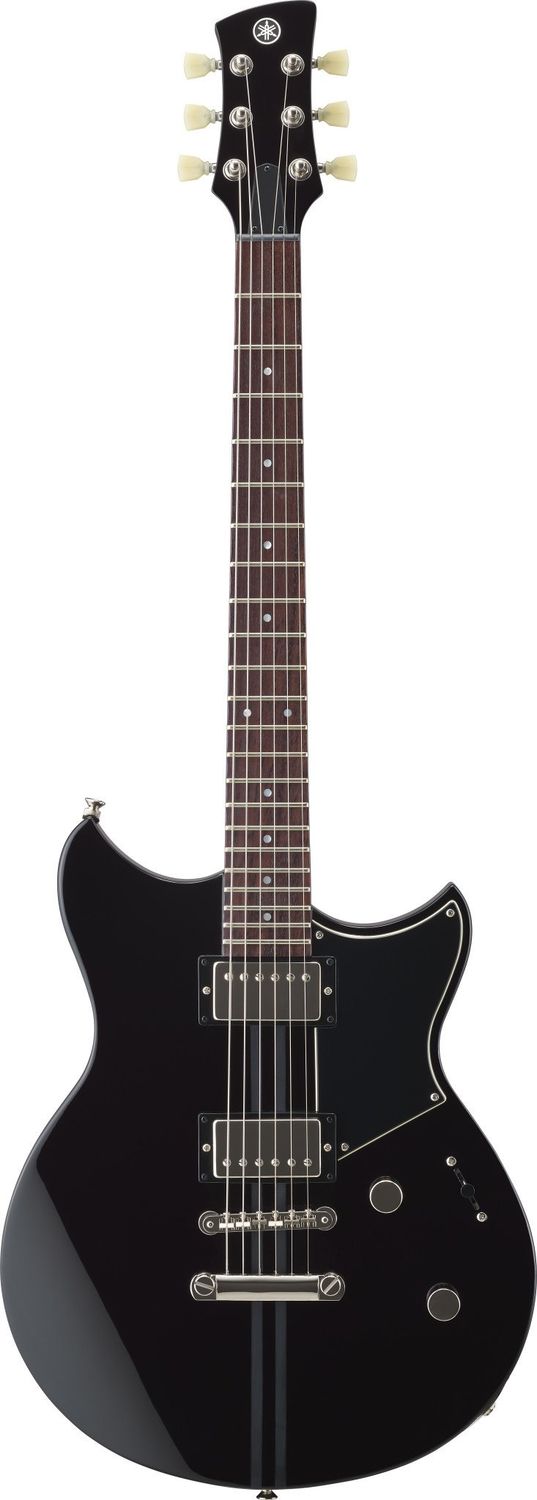Yamaha RSE20 BL Element, Black, chambered body, 3-way, dry swtch w/passive high filter