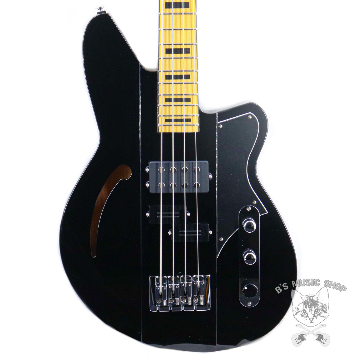 Reverend Brad Houser Fatfish 32 Signature Bass in Midnight Black