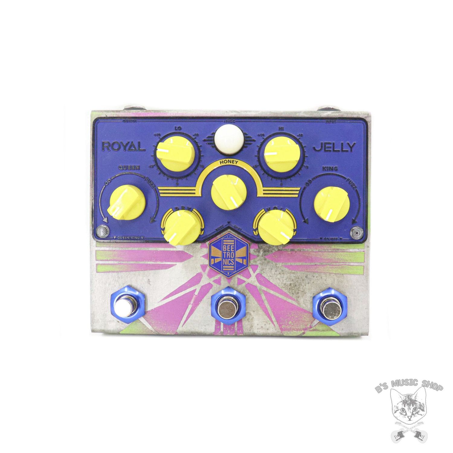 Beetronics Royal Jelly OD/Fuzz - Custom Shop 2296