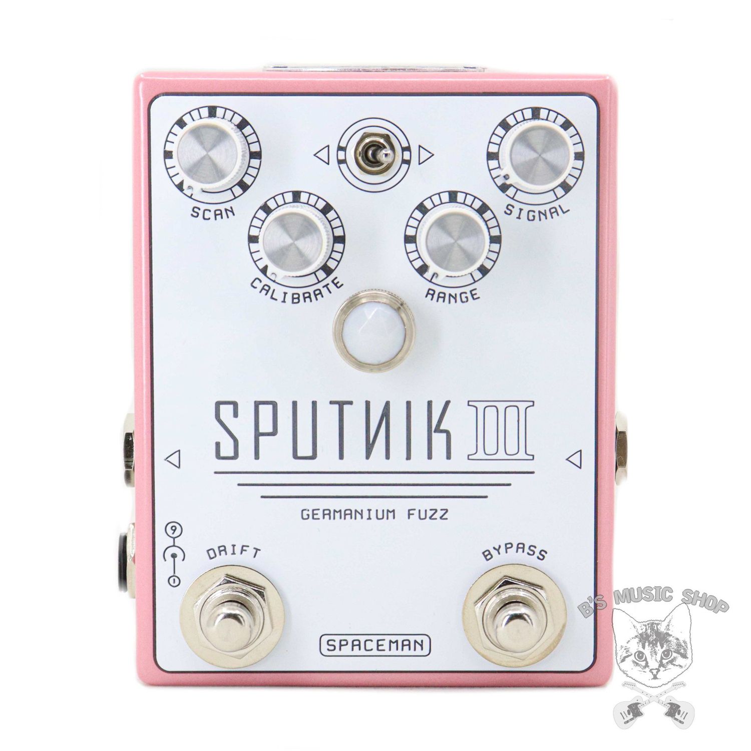 Spaceman Sputnik III Germanium Fuzz - Standard Pink Edition