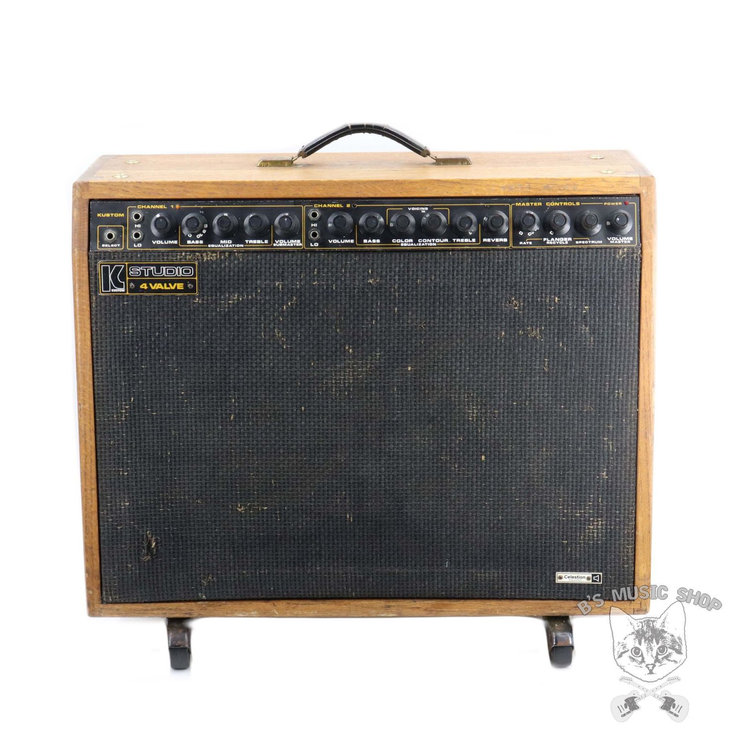 Used Kustom Studio 4 Valve 2x12 Combo Amplifier