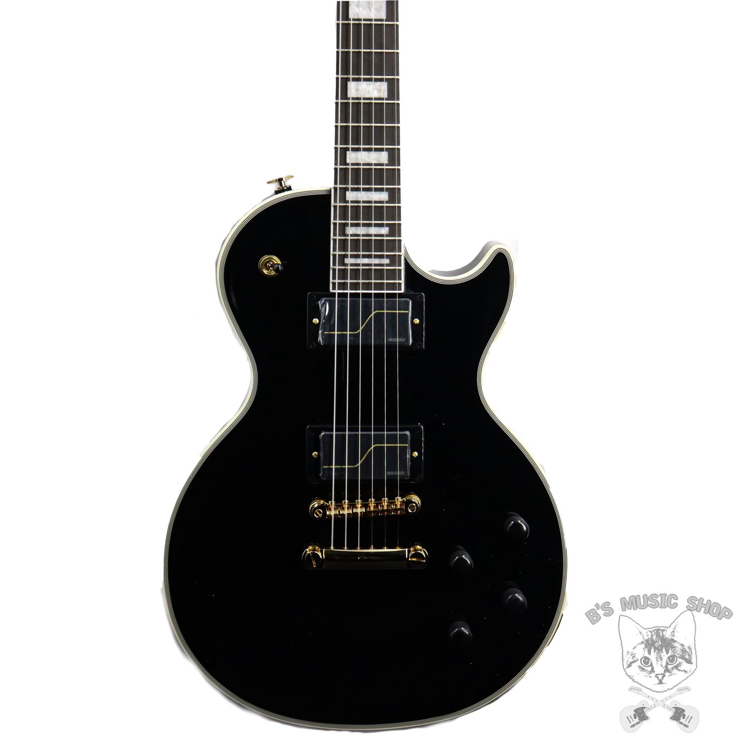 Epiphone Matt Heafy Origins Les Paul Custom in Ebony w/Case