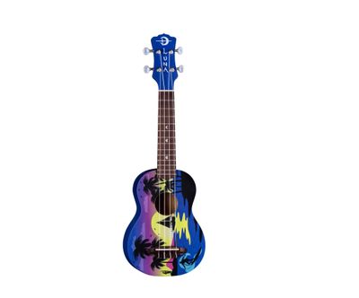 Luna Kauwela Summer Soprano Ukulele w/Gig Bag