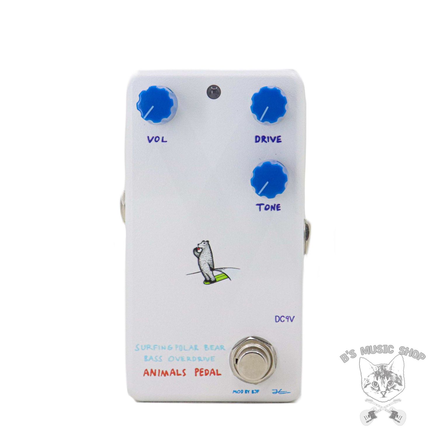 Animals Pedals Surfing Polar Bear Bass Overdrive