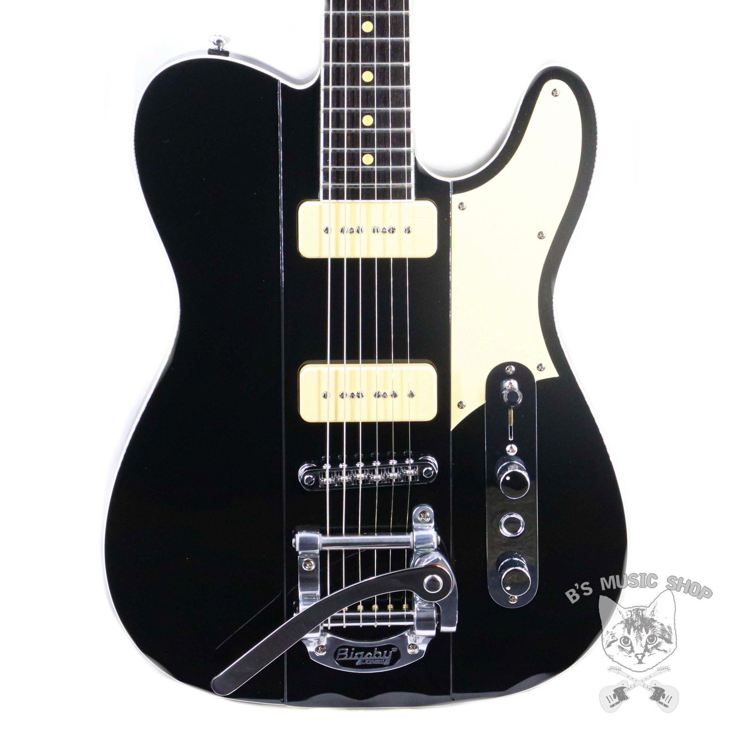 Reverend Greg Koch Gristle 90 in Midnight Black