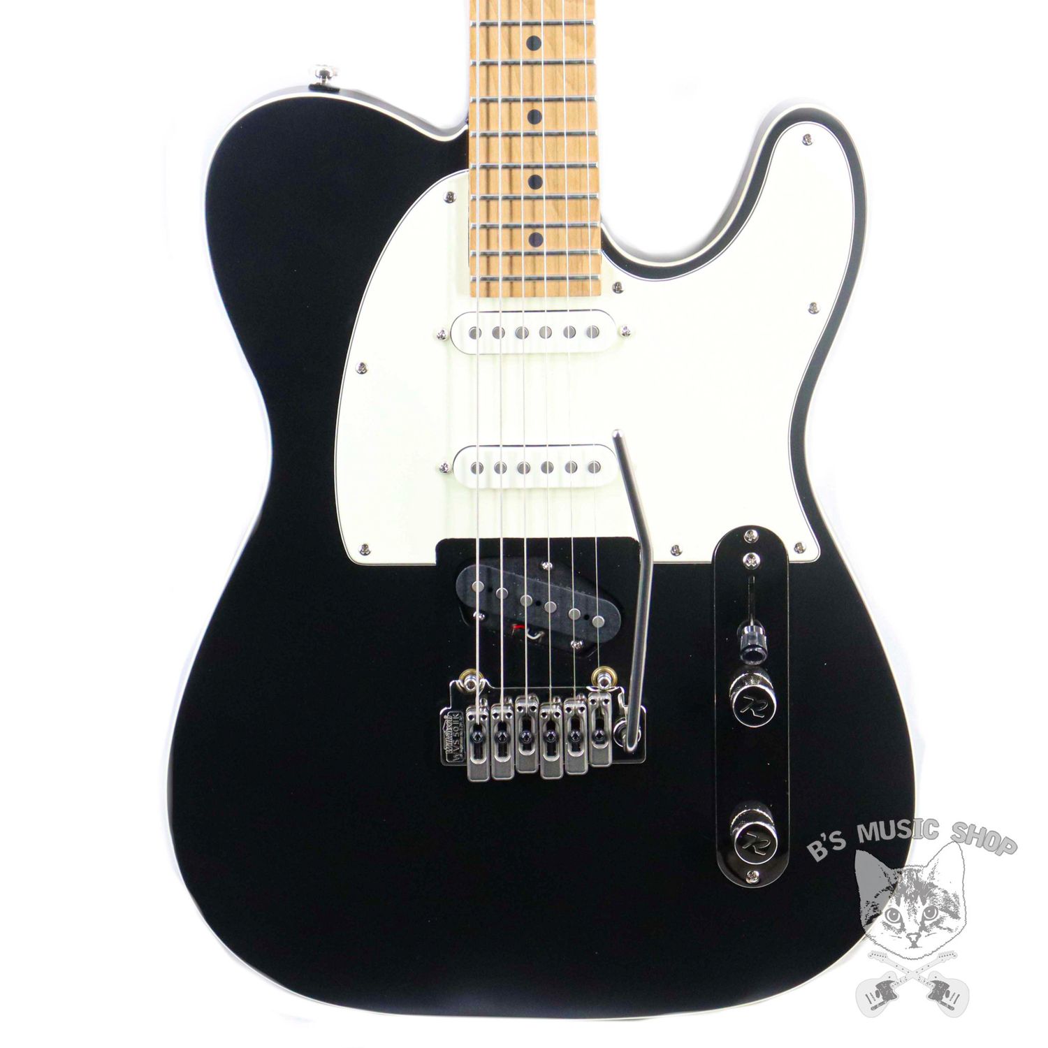 Reverend Pete Anderson Eastsider S in Satin Midnight Black (Roasted Maple)