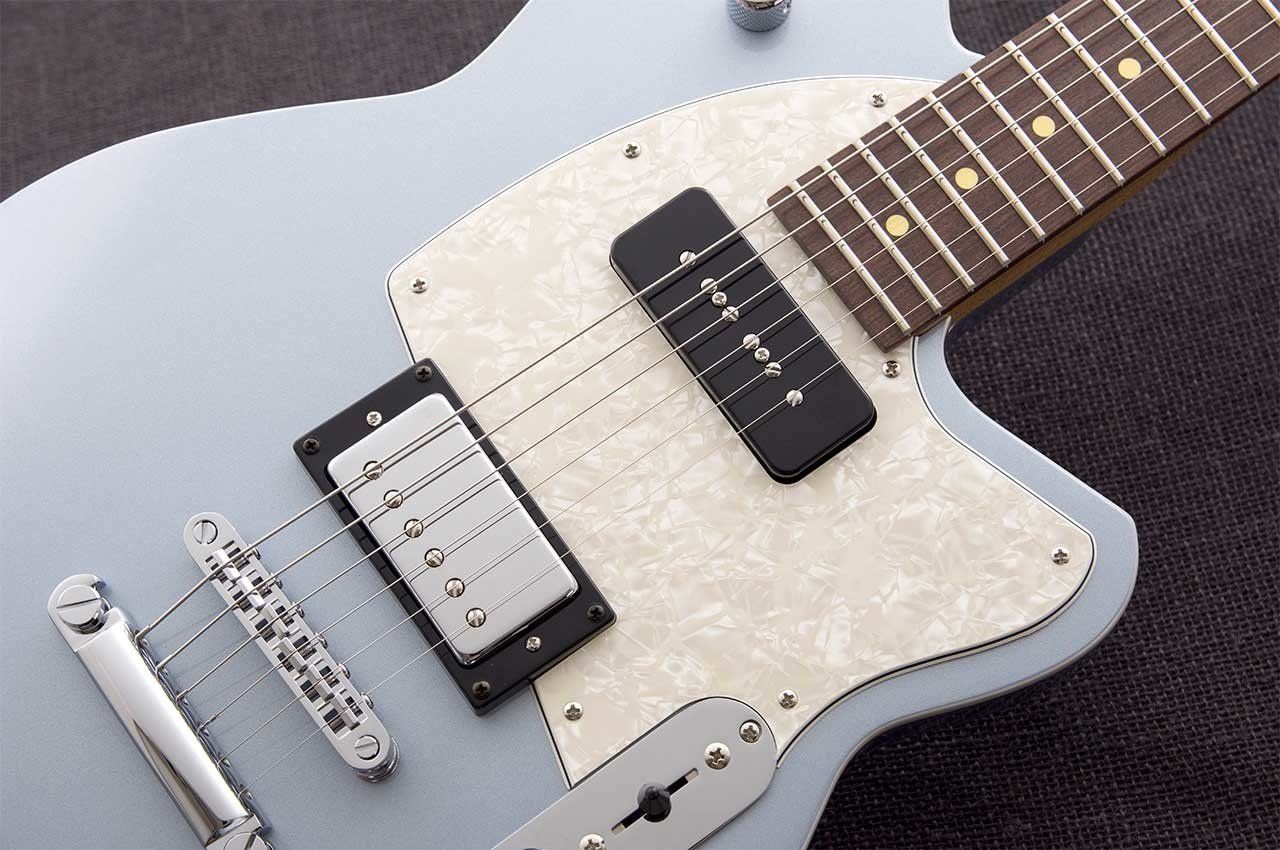 Reverend Double Agent OG in Metallic Silver Freeze (Rosewood)